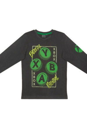 Xbox-Endless-Black-gyerek-hosszu-ujju-polo-felso-1