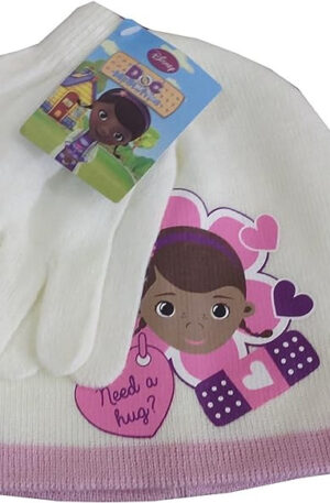 Disney-Dr-Plussi-Hug-White-gyerek-sapka-kesztyu-sz