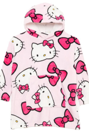 Hello-Kitty-Bow-belebujos-pluss-polar-takaro-poncs