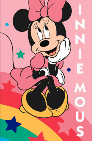 Disney-Minnie-Rainbow-Star-furdolepedo-strand-toro