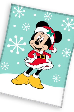 Disney-Minnie-Snow-Karacsony-coral-fleece-polar-ta