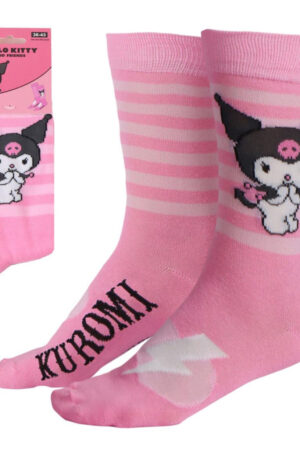 Hello-Kitty-Kuromi-Pink-felnott-hosszu-szaru-zokni