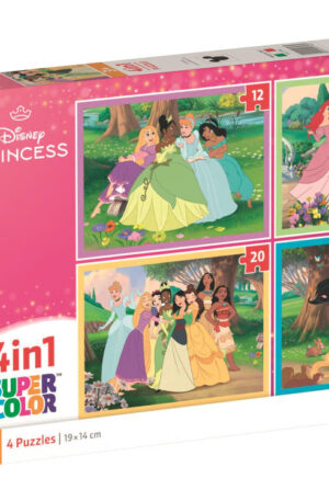 Disney-Hercegnok-Colloquy-4-az-1-ben-puzzle-Clemen