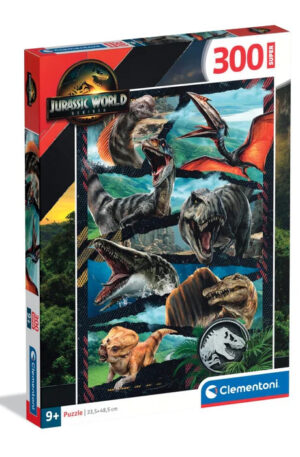 Jurassic-World-Battle-Zone-300-db-os-puzzle-Clemen