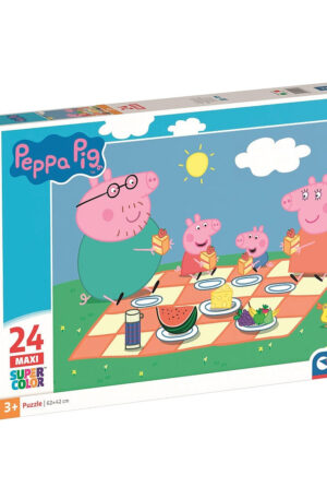 Peppa-malac-Picnic-24-db-os-maxi-puzzle-Clementoni