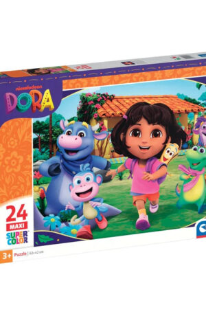 Dora-a-felfedezo-Adventure-24-db-os-maxi-puzzle-Cl