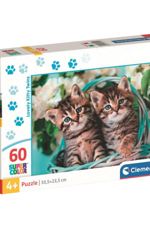 Cicas-Lovely-Twins-60-db-os-puzzle-Clementoni