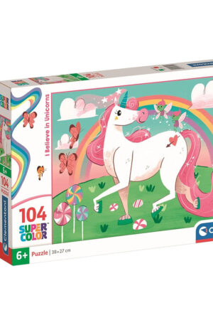 Unikornis-Believe-104-db-os-puzzle-Clementoni