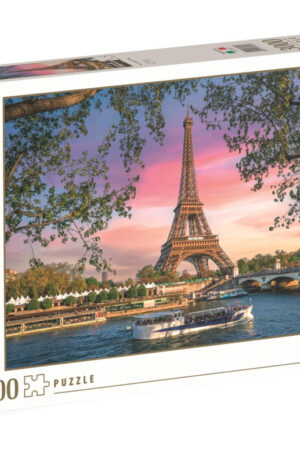 Parizs-Iron-Lady-In-Pink-3000-db-os-puzzle-Clement
