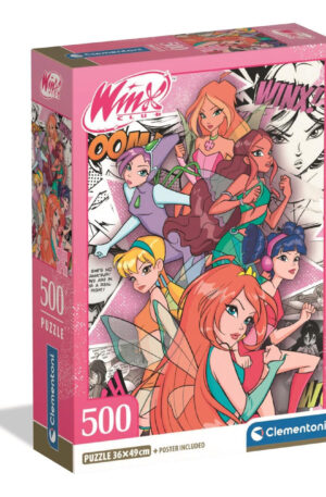 Winx-Club-Comic-500-db-os-Compact-puzzle-Clementon