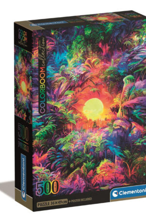 Szines-dzsungel-Psychedelic-500-db-os-Compact-puzz