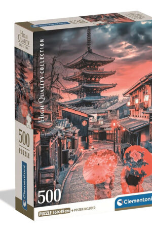Japan-Evening-in-Kyoto-500-db-os-Compact-puzzle-Cl
