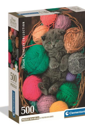 Cicas-Fluffy-500-db-os-Compact-puzzle-Clementoni