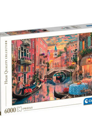 Velence-Evening-Sunset-6000-db-os-puzzle-Clementon