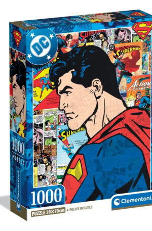 Superman-Comic-1000-db-os-Compact-puzzle-Clementon