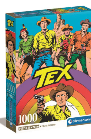 Tex-Willer-Rainbow-1000-db-os-Compact-puzzle-Cleme