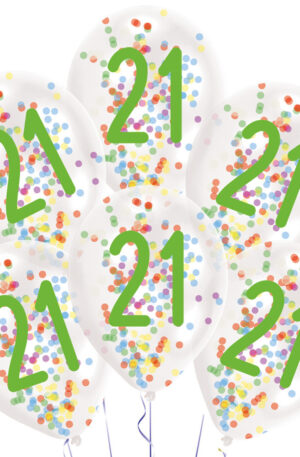 Happy-Birthday-21-Droplets-konfettivel-toltott-leg