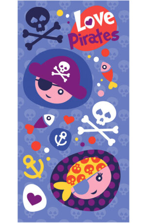 Kaloz-Love-furdolepedo-strand-torolkozo-70x140cm-F