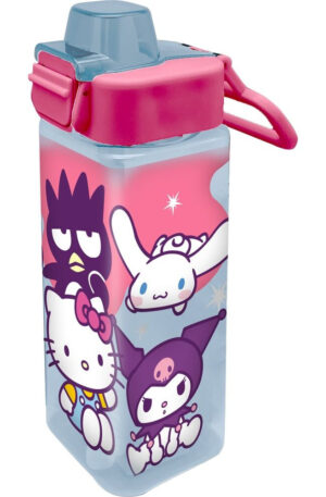 Hello-Kitty-Friends-square-muanyag-kulacs-500-ml