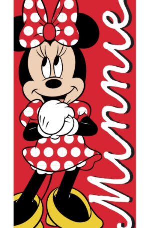 Disney-Minnie-Polka-Love-furdolepedo-strand-torolk
