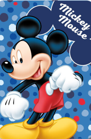 Disney-Mickey-Dots-polar-takaro-100x140cm
