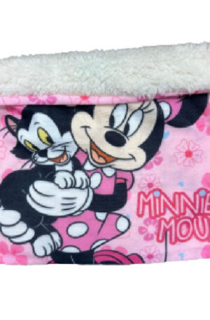 Disney-Minnie-Figaro-sherpa-gyerek-sal-snood