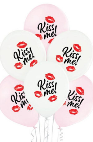 Kiss-Me-Csok-leggomb-lufi-6-db-os-12-inch-30-cm