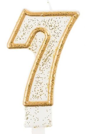 Gold-Arany-csillamos-szamgyertya-tortagyertya-7-es