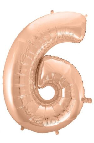 Rose-Gold-6-os-szam-folia-lufi-92-cm