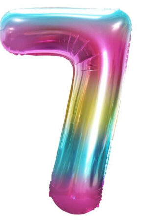 Rainbow-Szivarvany-7-es-szam-folia-lufi-85-cm
