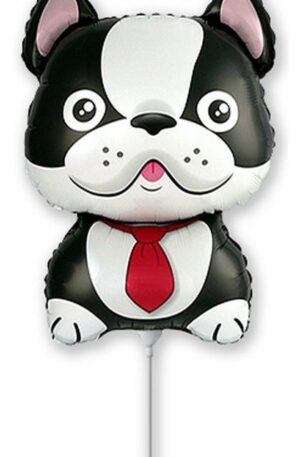 Bulldog-Black-Kutyas-folia-lufi-36-cm