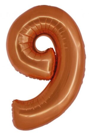Copper-Rez-9-es-szam-folia-lufi-76-cm