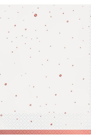 Rose-Gold-Celebrate-szalveta-20-db-os-33x33-cm