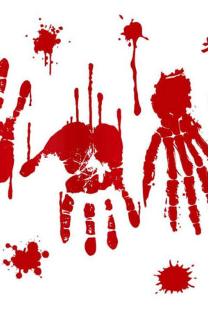 Bloody-Traces-Veres-nyomok-zseles-ablak-matrica-sz