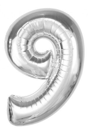 Ezust-9-es-Silver-szam-folia-lufi-92-cm