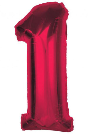 Piros-1-es-Red-szam-folia-lufi-92-cm