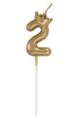 Arany-Champagne-Crown-2-es-szamgyertya-tortagyerty