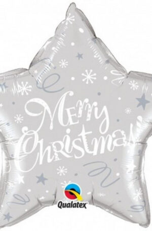 Merry-Christmas-Silver-Star-Karacsony-folia-lufi-5