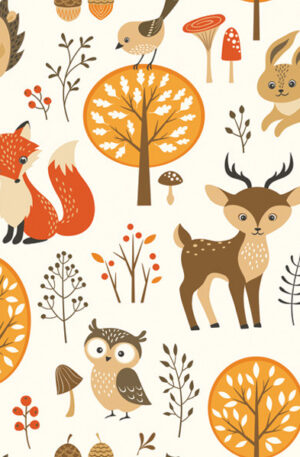 Allatos-Forest-Friends-szalveta-20-db-os-33x33-cm
