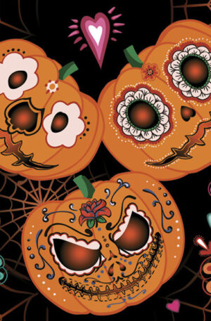 Halloween-Mexican-Pumpkins-szalveta-20-db-os-33x33