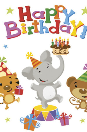 Happy-Birthday-Animals-szalveta-20-db-os-33x33-cm