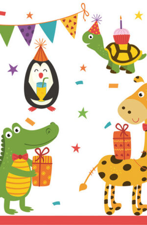 Allatos-Cute-Party-szalveta-20-db-os-33x33-cm
