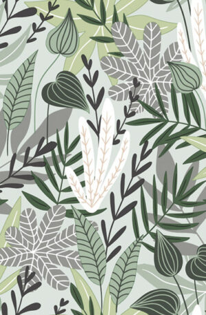 Virag-Green-Leaves-szalveta-20-db-os-33x33-cm