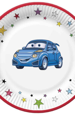 Auto-Cartoon-papirtanyer-8-db-os-227-cm
