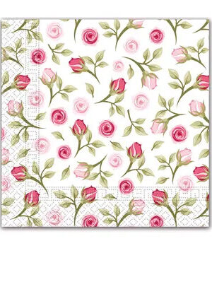 Romantic-Roses-Rozsas-szalveta-20-db-os-33x33-cm