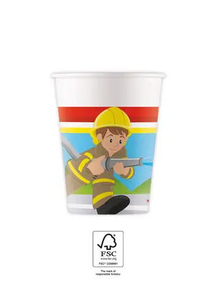 Firefighters-Tuzolto-papir-pohar-8-db-os-200-ml-FS