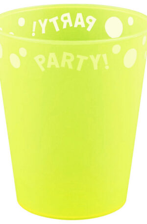 Yellow-Fluorescent-Sarga-pohar-muanyag-250-ml