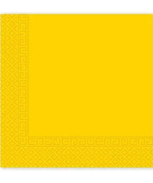Sarga-Unicolour-Yellow-szalveta-20-db-os-33x33-cm