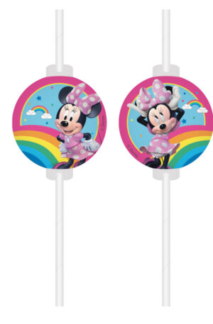 Disney-Minnie-Makes-Me-Smile-papir-szivoszal-4-db
