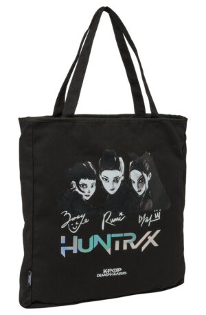 K-pop-Demonvadaszok-Black-shopping-bag-bevasarlota